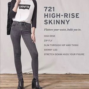 NWOT- 721 Levis Jeans